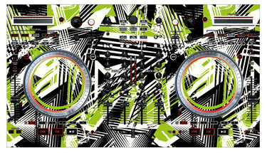 Numark NS 6 Skin Spike Green